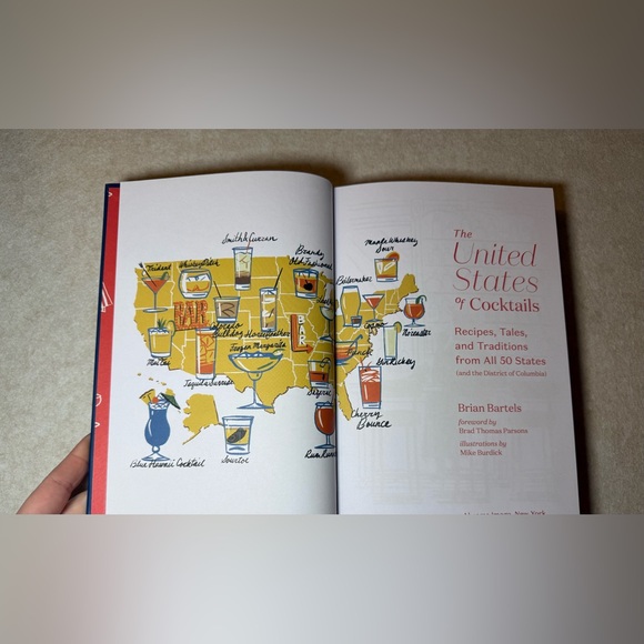 The United States of Cocktails Recipes, Tales, & Traditions Book Brian Bartels - Picture 7 of 8